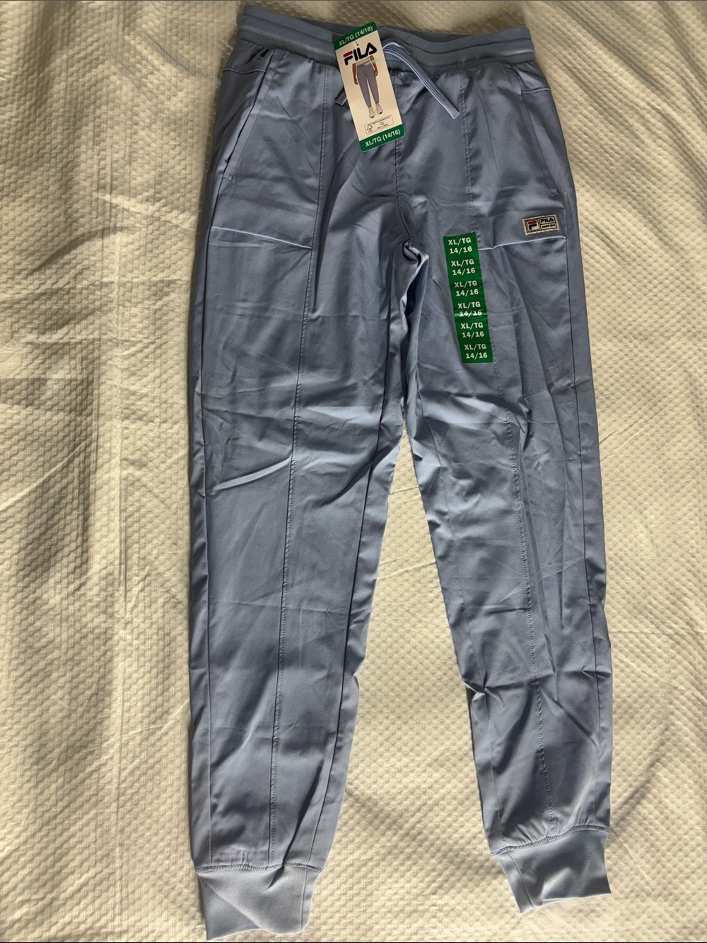 FILA Men’s Light Blue Jogger Sweatpants